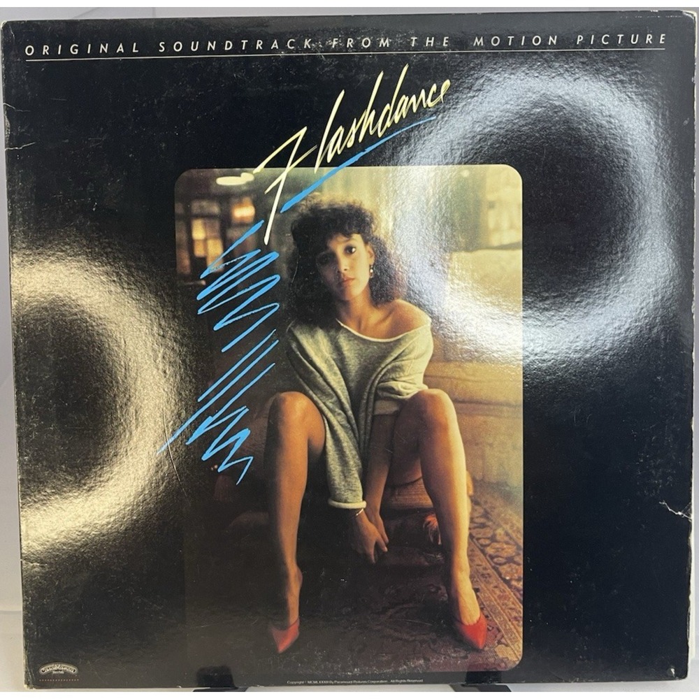 Flashdance Soundtrack 1983 Casablanca 811 492-1 Vinyl LP Irene Cara Maniac 12"
